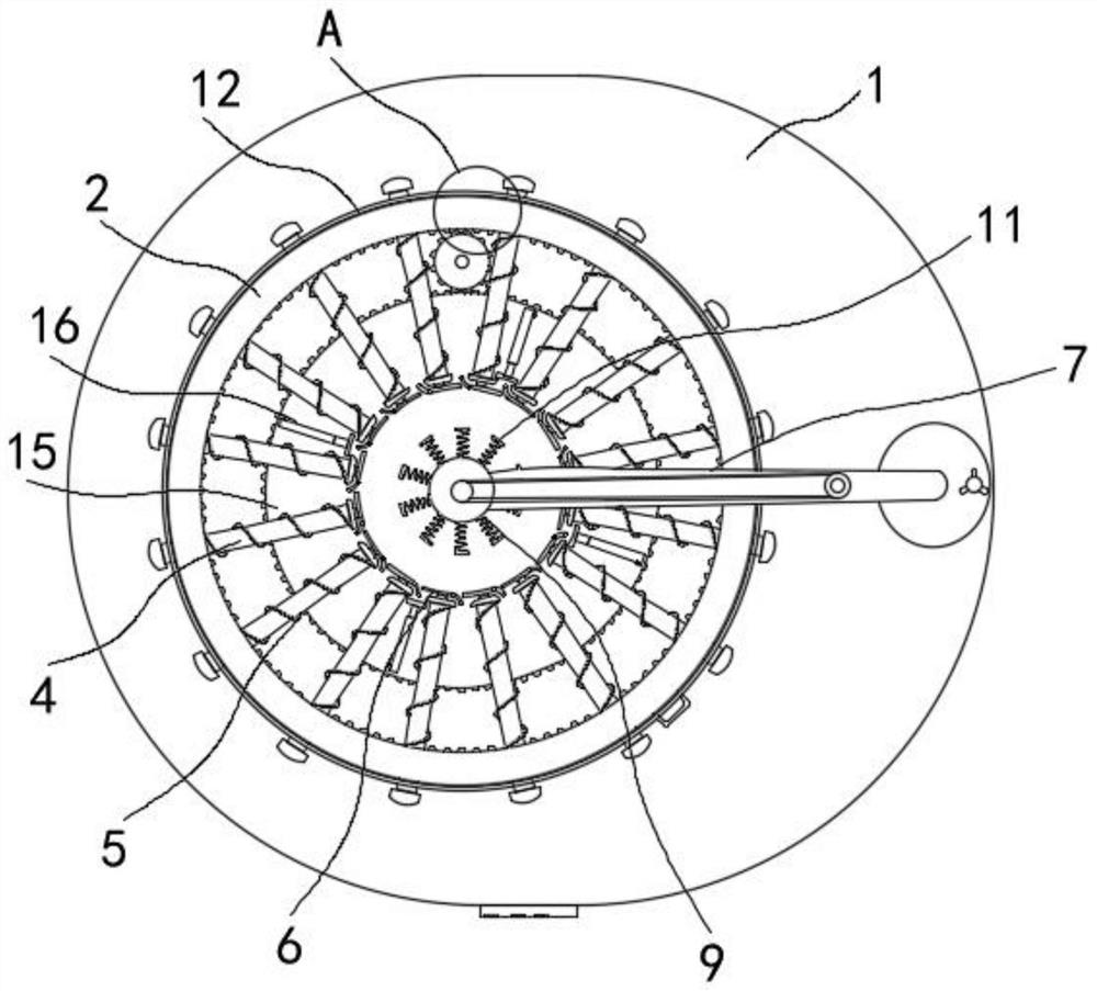 Efficient circular casting inside and outside synchronous grinding equipment