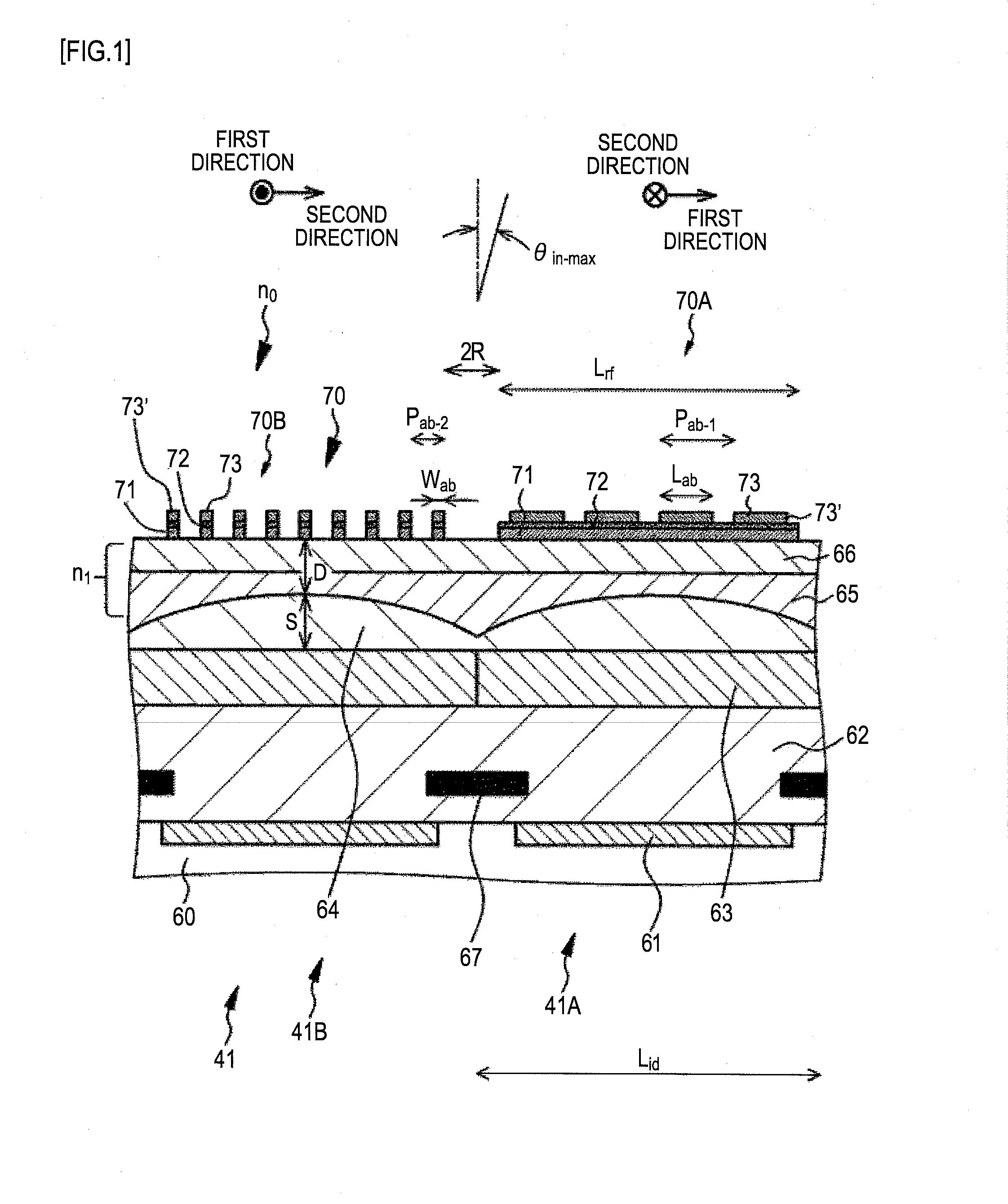 Solid-state imaging element, solid-state imaging device, imaging apparatus, and method of manufacturing polarizing element