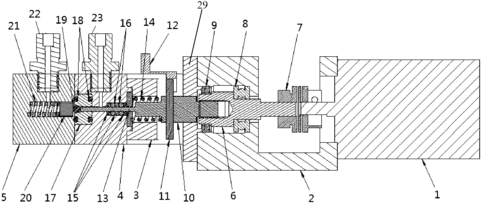 High-pressure regulation valve and pressure detection device