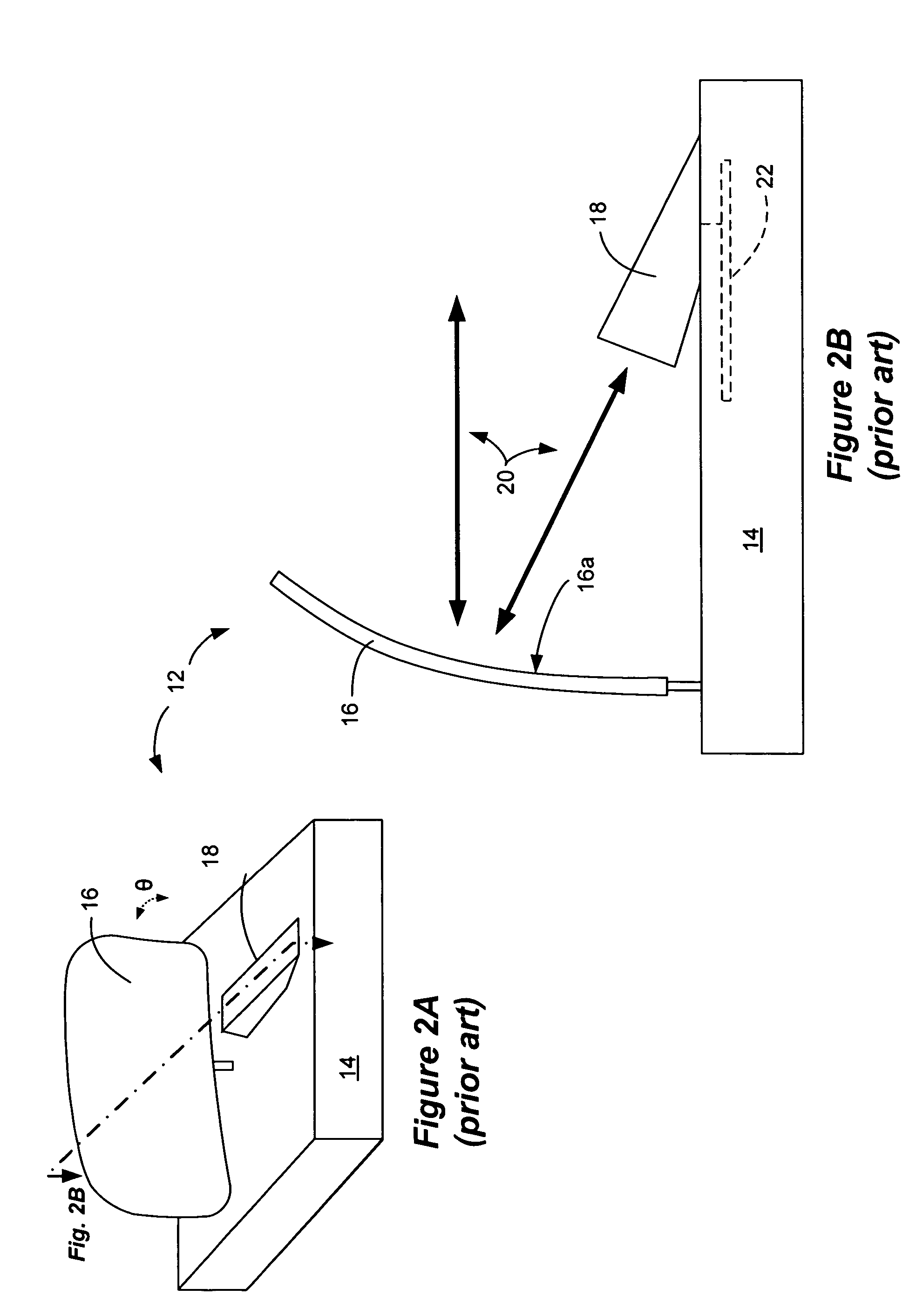 Patch array feed for an automotive radar antenna