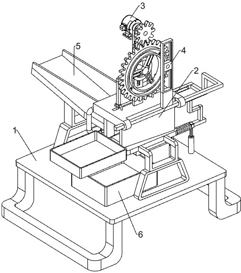 Household small armeniaca sibirica coring device convenient to use