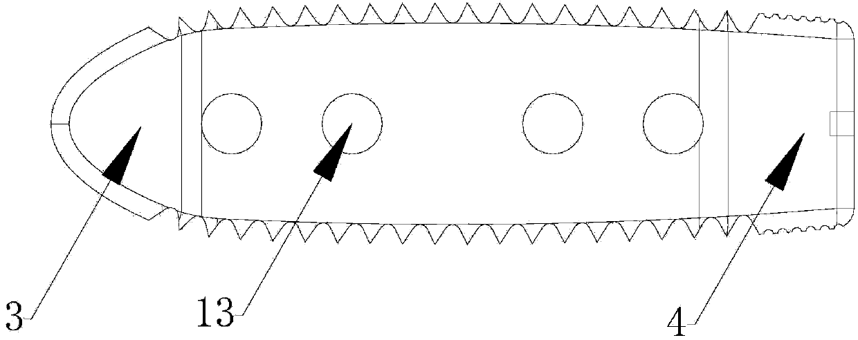 Minimally invasive lateral approach interbody fusion device