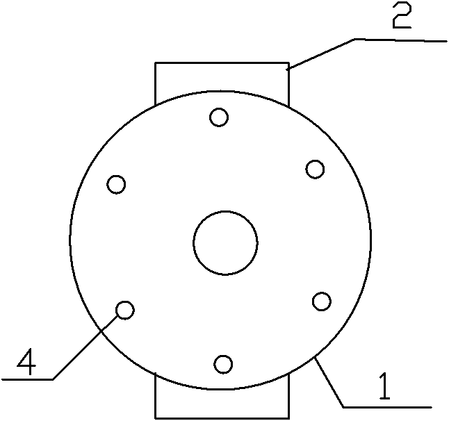 Temperature reducing device for air cylinder and oil cylinder