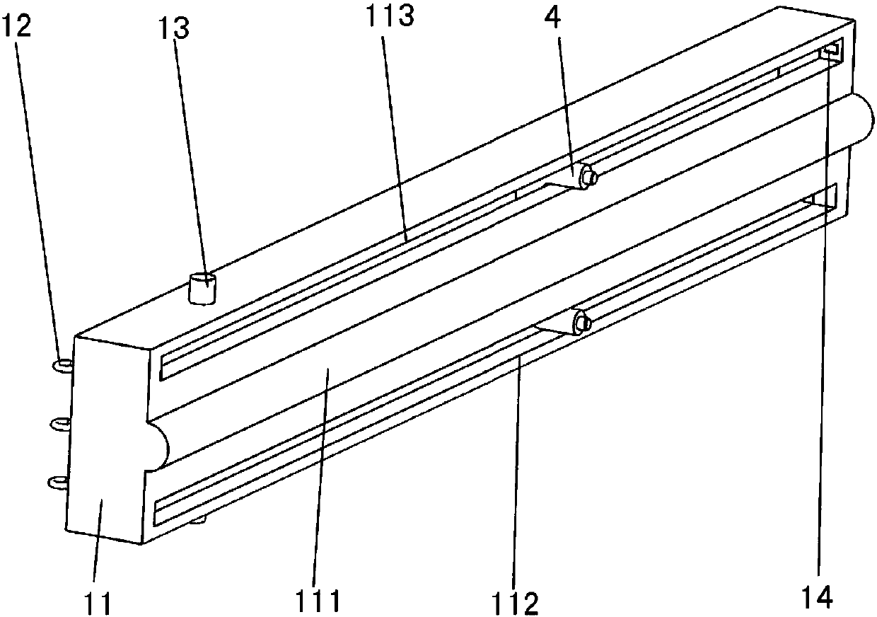 High altitude glass dust collector capable of scrubbing double sides of glass