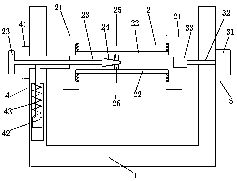 Rotary driving type steel wire rope winding device