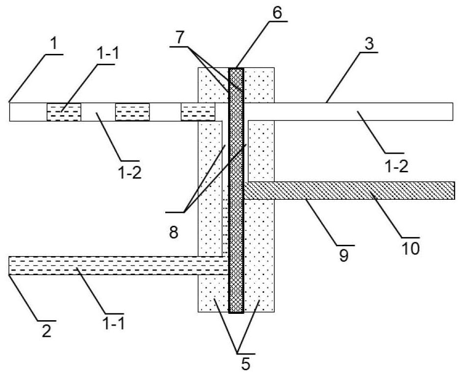 A multiphase separation method, device and application thereof