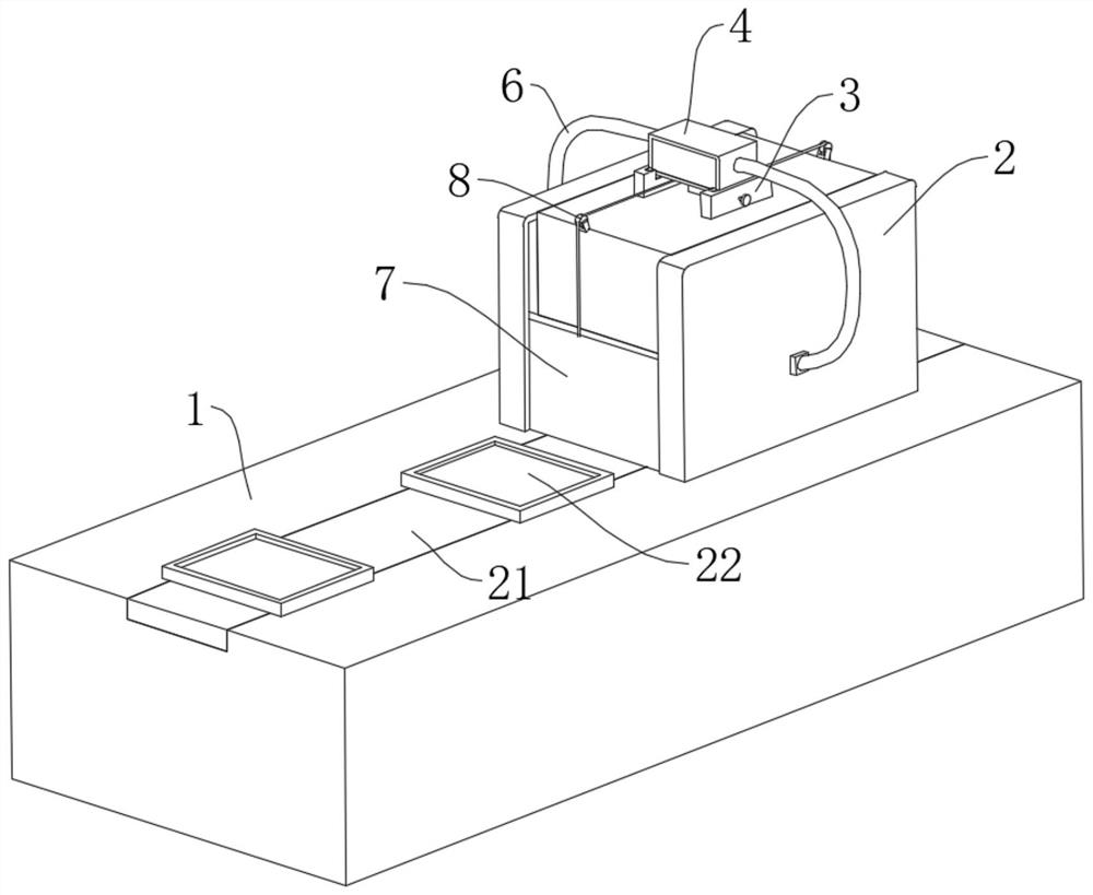 Chip resistor conductor layer printing equipment and using method thereof