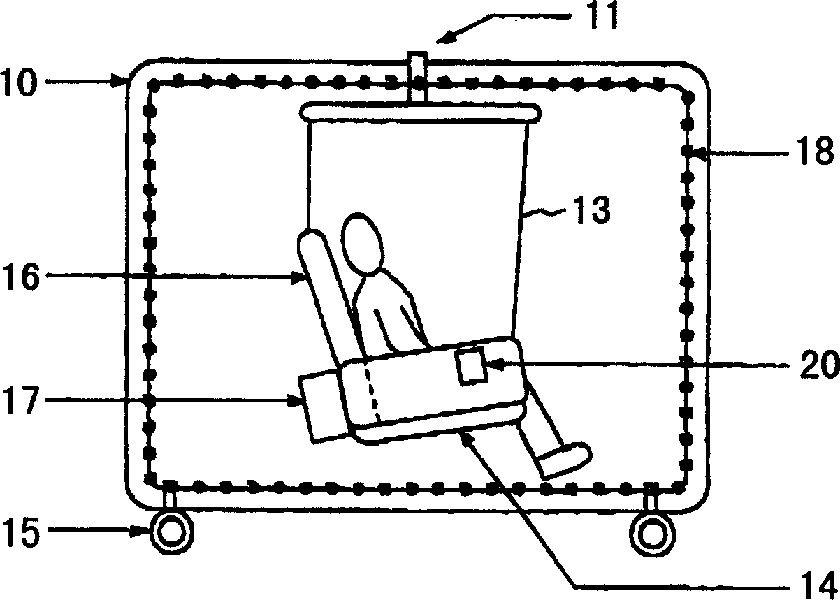 Combined minitype multi-sense training apparatus