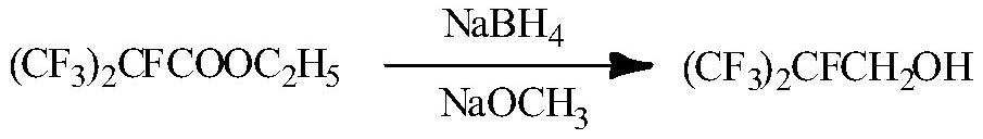 Preparation method of heptafluoroisobutyl alcohol