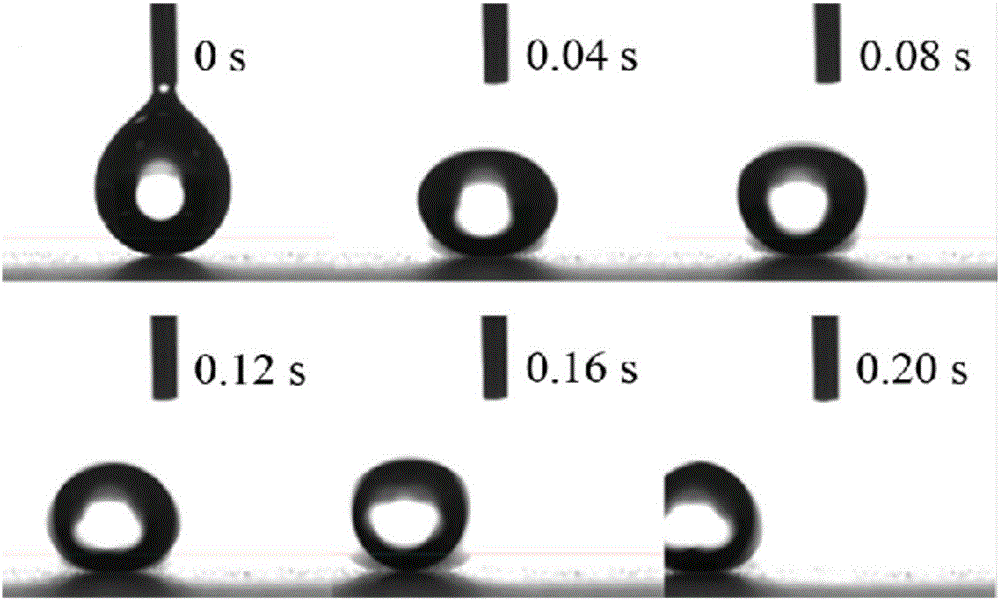 Transparent super-hydrophobic coating and preparation method thereof