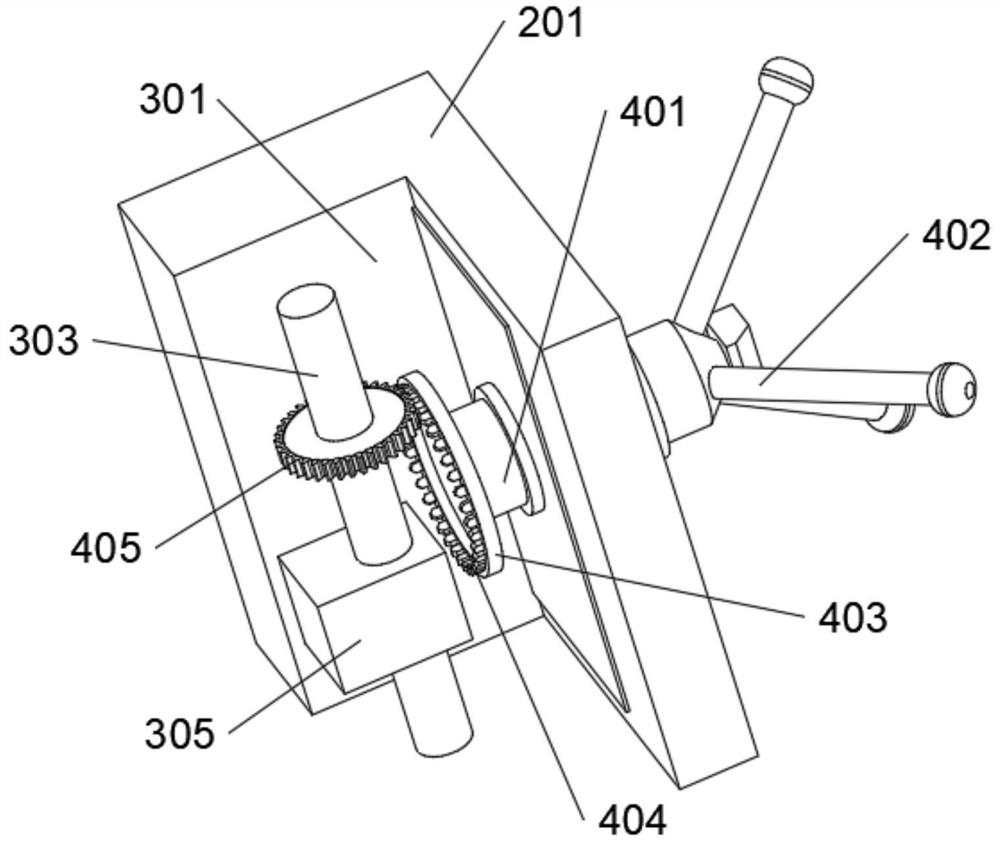 Angle type drilling machine capable of achieving continuous right-angle turning and using method of angle type drilling machine