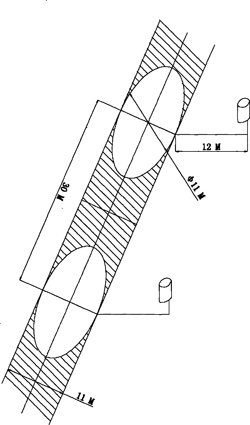 LED lamp lighting method with high effective exposure rate