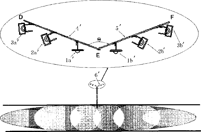 LED lamp lighting method with high effective exposure rate