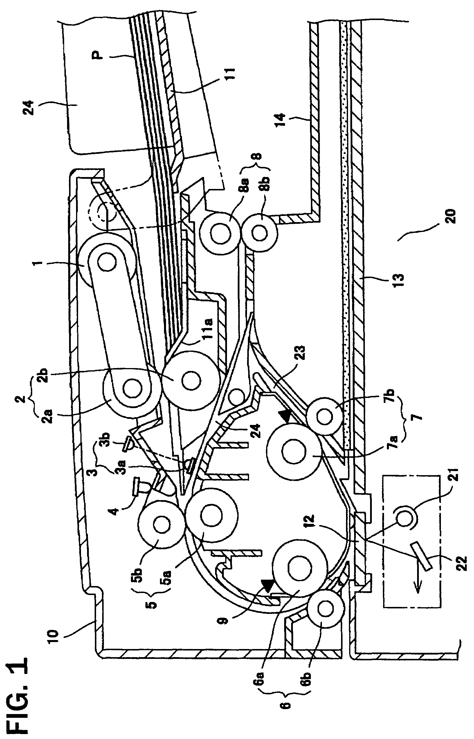 Sheet handling apparatus and image reading apparatus