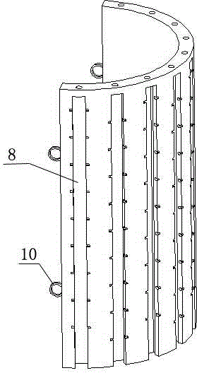 Bionic swimming propeller and swimming propelling method