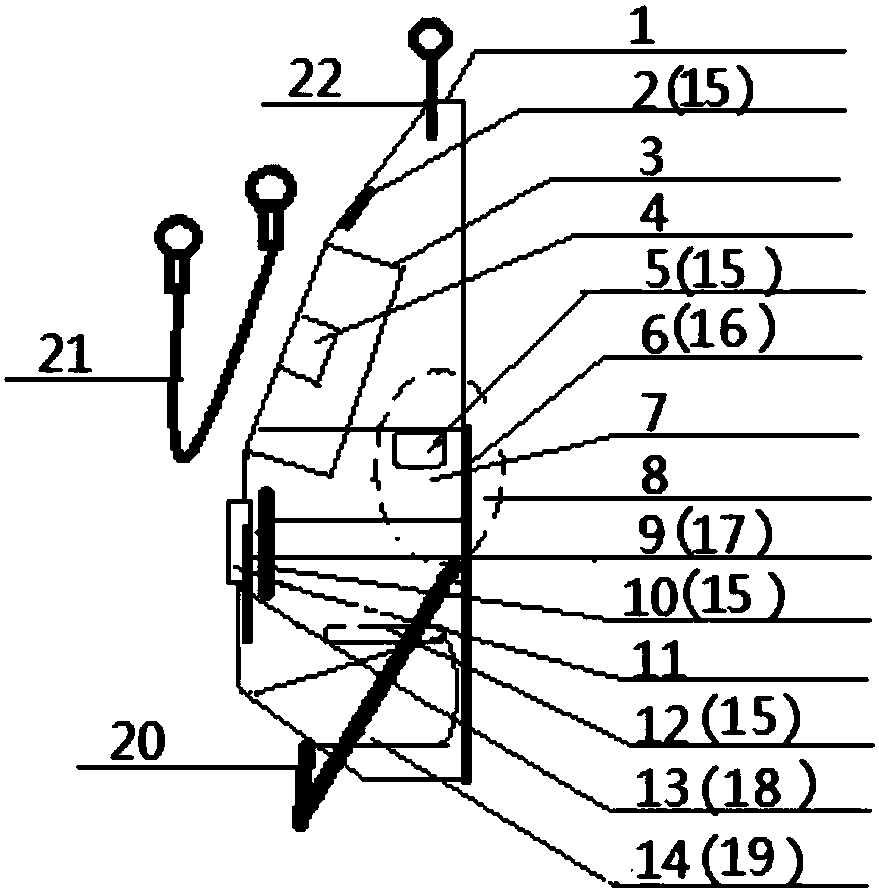 Repeatable wearable respiration detector based on graphene electronic nose