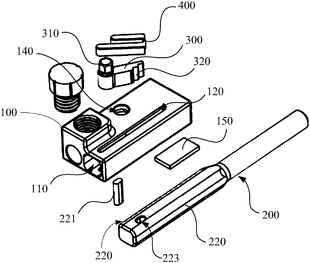 Adjusting device of growing rod, passive growing rod, and active growing rod