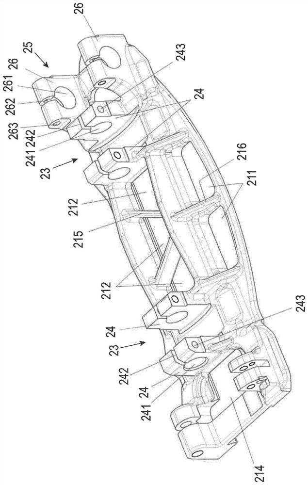 Pad holder for a brake pad holding system of rail vehicle and brake pad holding system