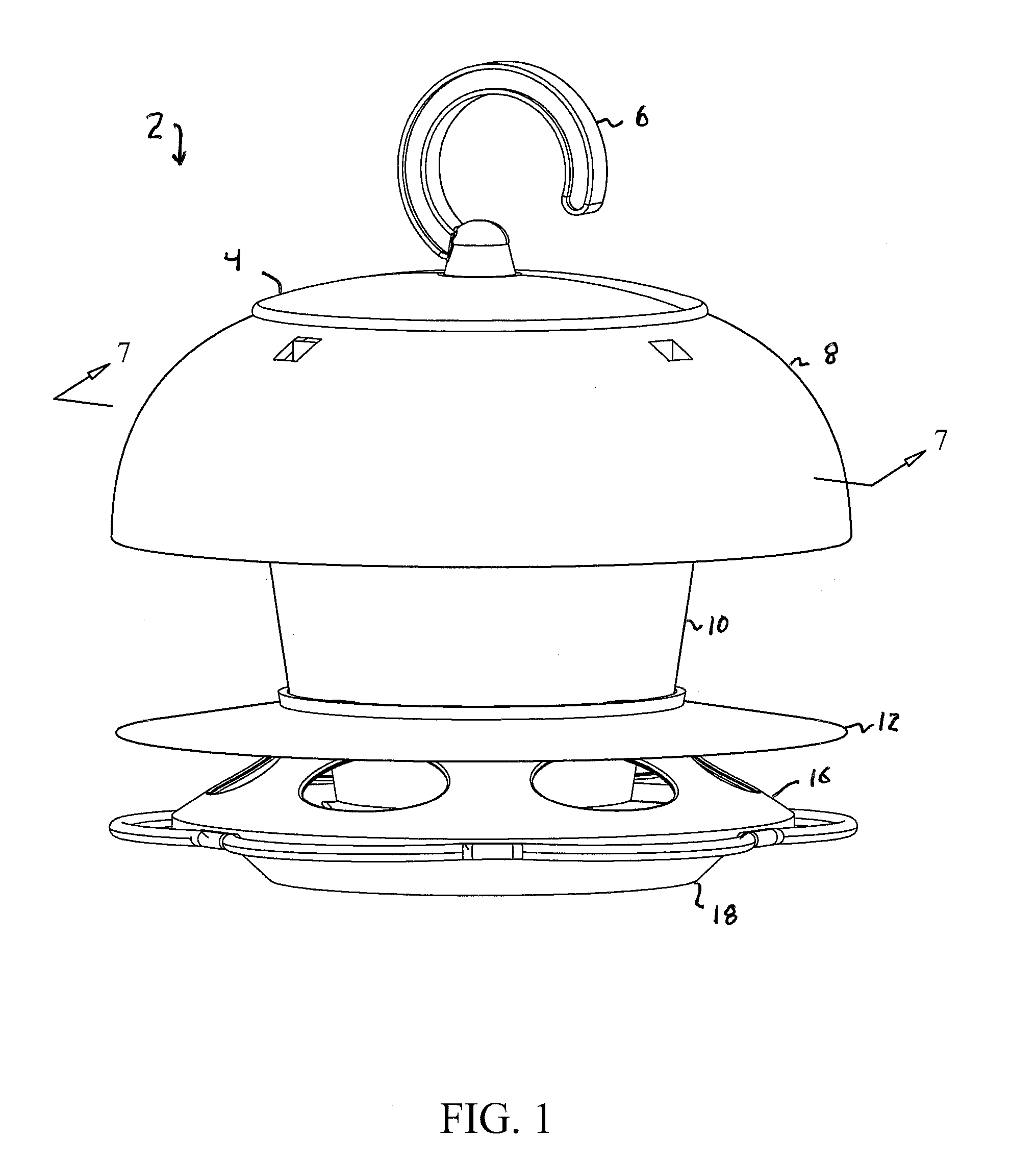 Collapsible Bird Feeder