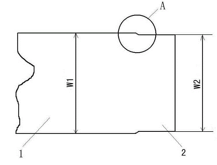 Closing structure for flat tube of condenser of automobile air-conditioner