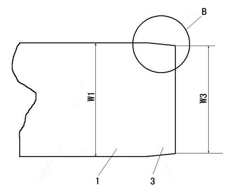 Closing structure for flat tube of condenser of automobile air-conditioner