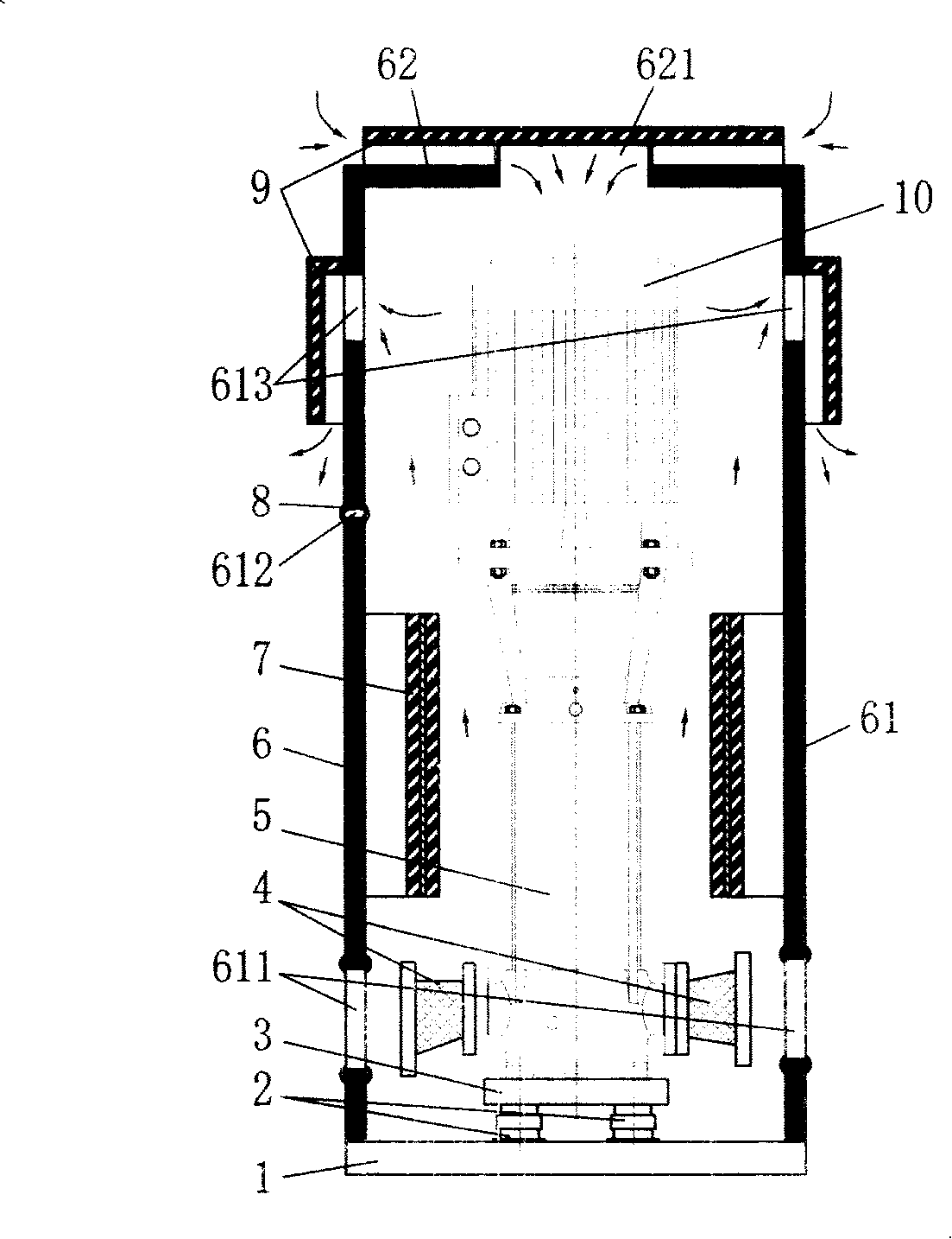 Water pump noise reduction equipment