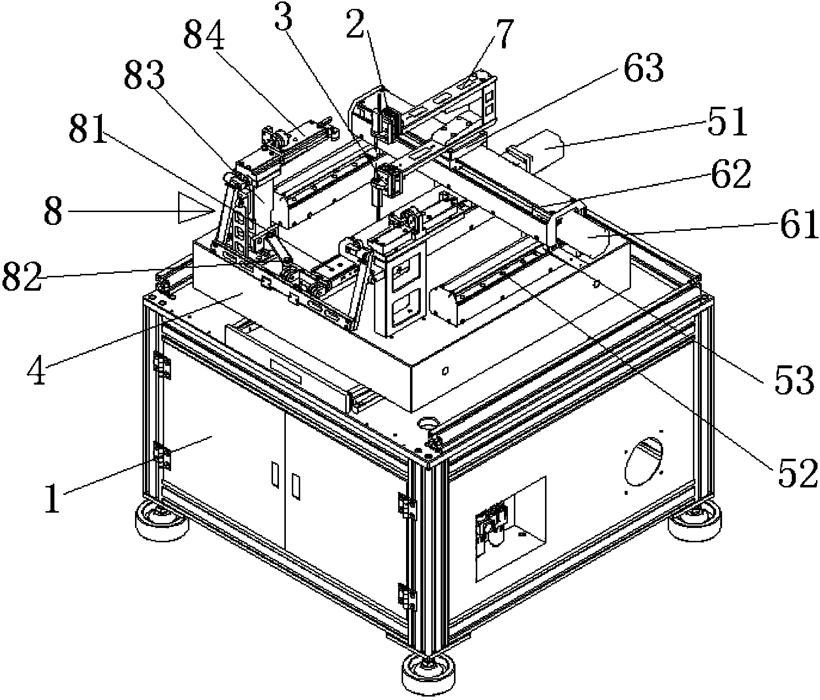 Product thickness automatic rapid positioning detection jig