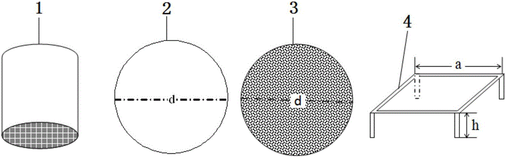 Three-dimensional static testing device for infrared obscuring ratio of disturbing particles and testing method of three-dimensional static testing device