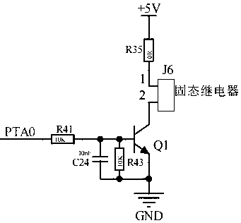 Experiment equipment for starting and stopping of motor