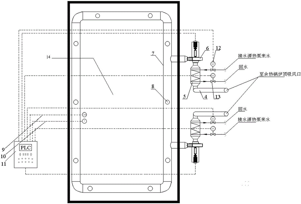 Garbage storage pit heating method