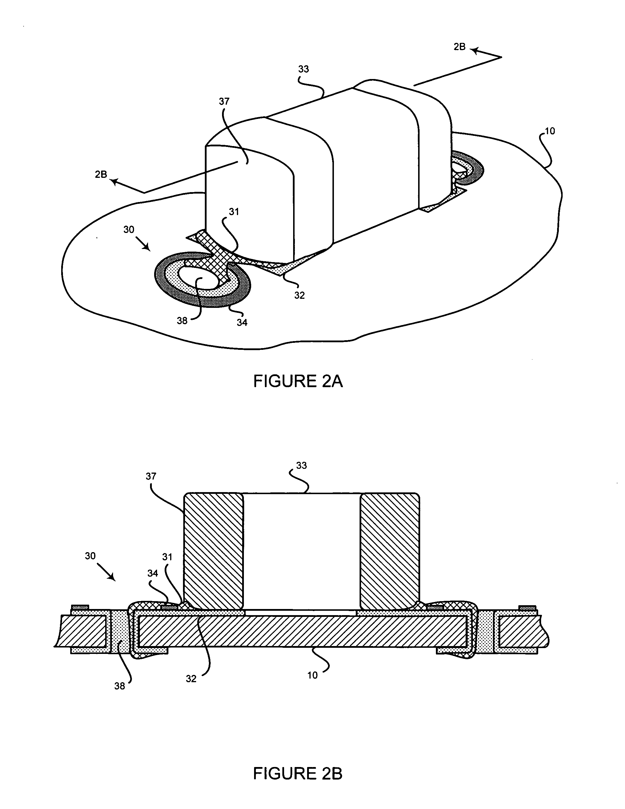 Substrate with via and pad structures