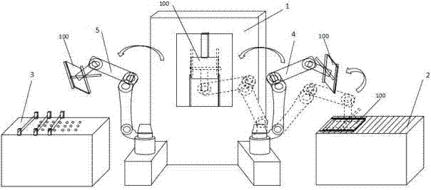 Automatic tin spraying device of PCB and control method thereof