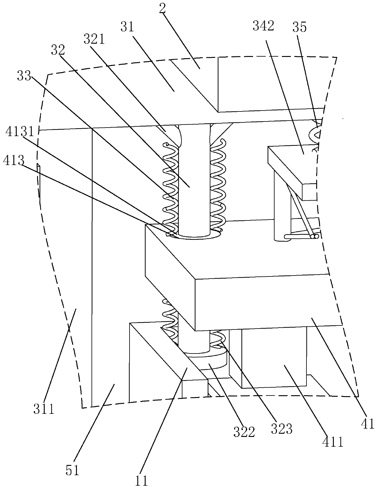 Earthquake-proof building and shock absorption and insulation structure