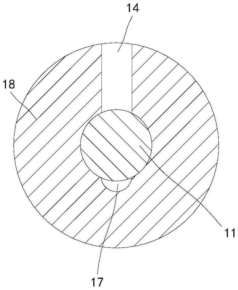 A control valve, a control oil circuit and a variable compression ratio engine