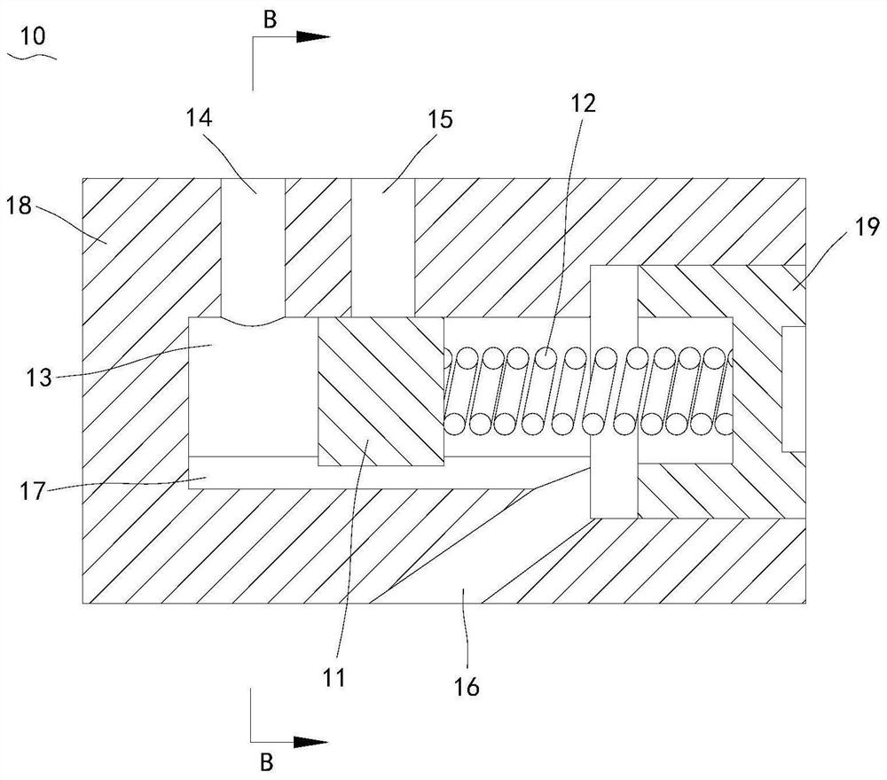 A control valve, a control oil circuit and a variable compression ratio engine