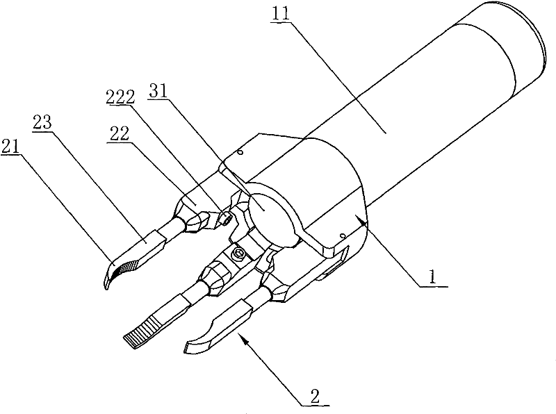 Special clamping device for zygomatic fracture reduction surgery