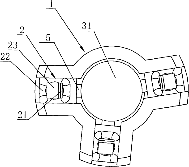 Special clamping device for zygomatic fracture reduction surgery