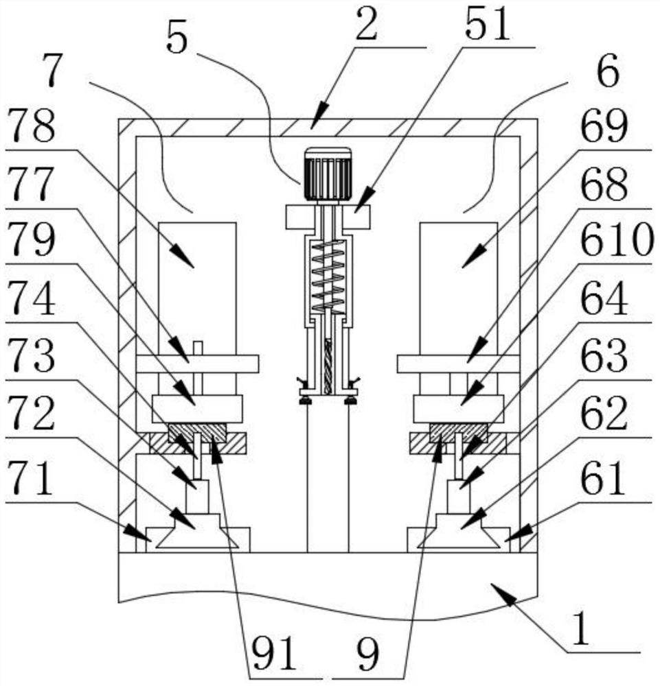 New energy automobile buffer assembly machining equipment