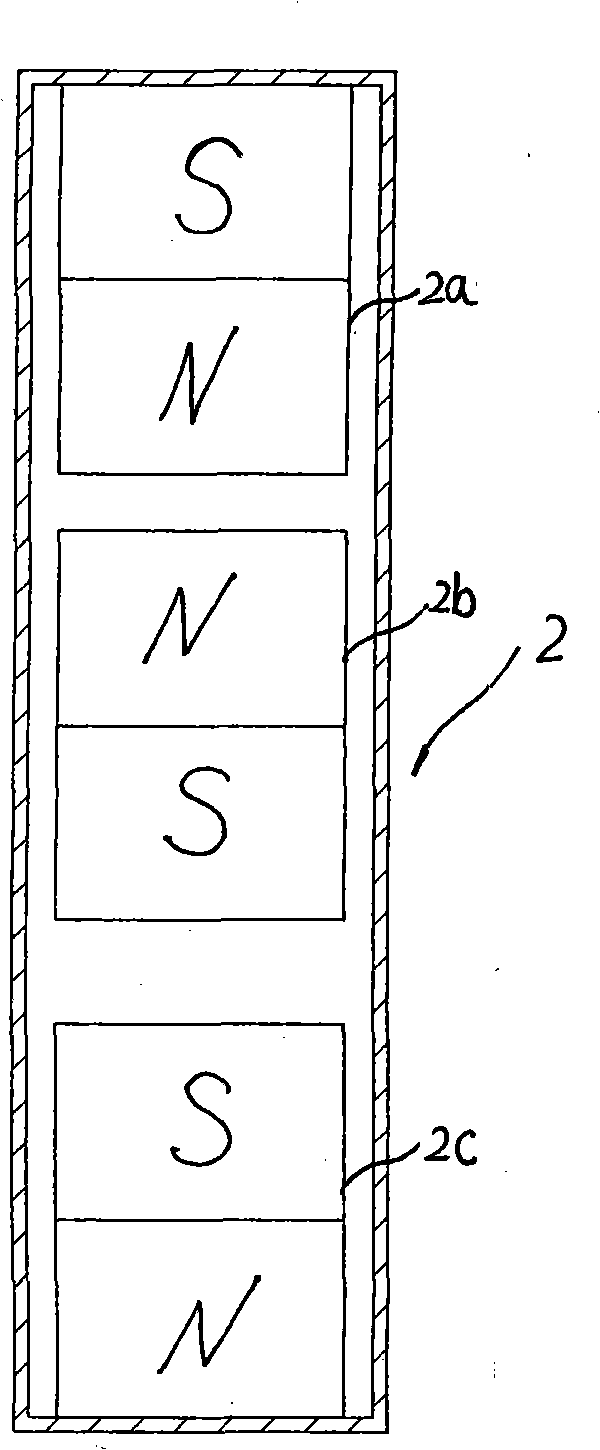 Anti-galloping damping device for transmission line