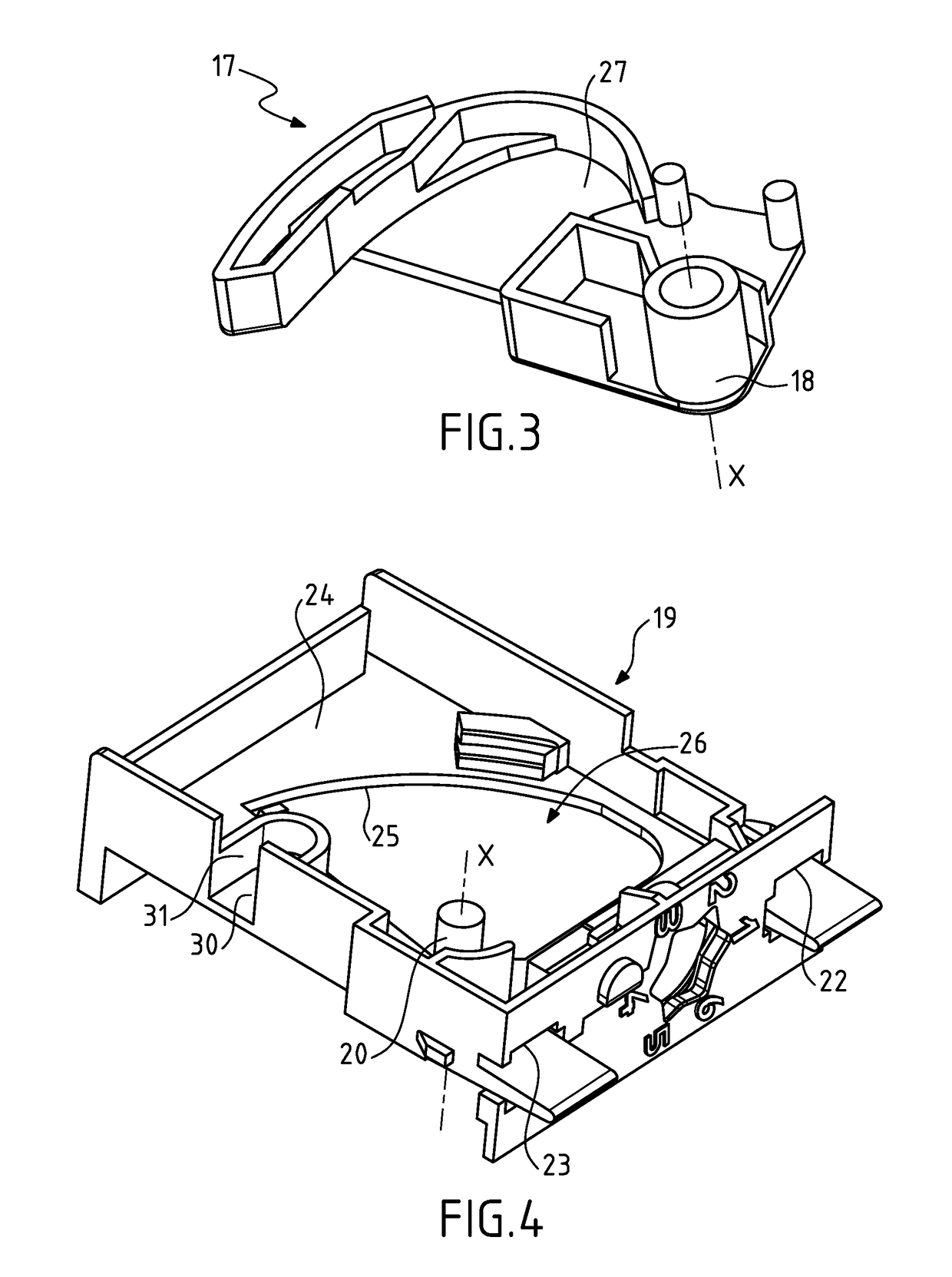 Device for protection against transitory overvoltages