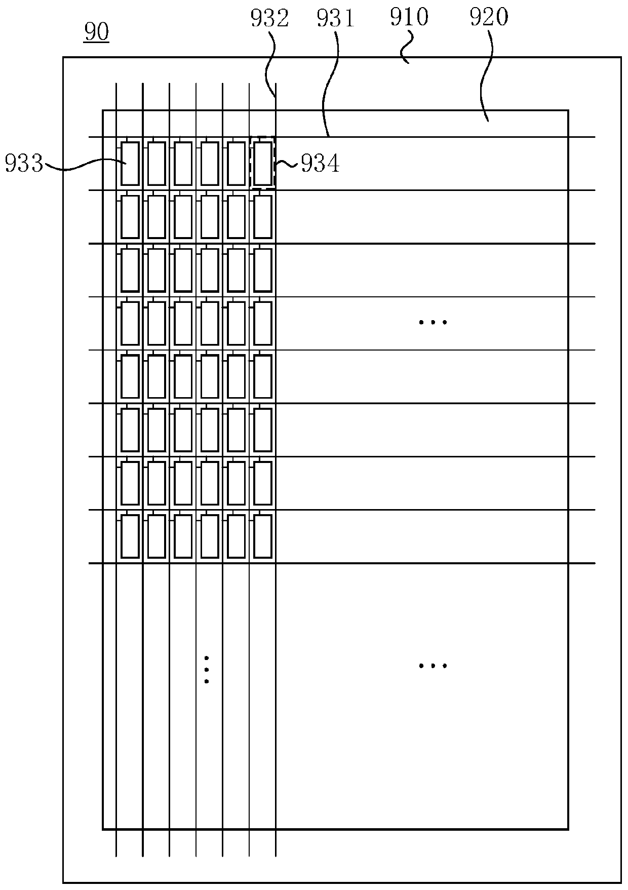 Display panel driving method, display driving device and electronic equipment