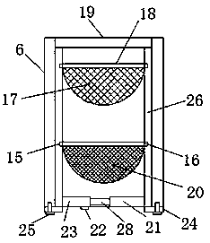 Soil restoration screening device