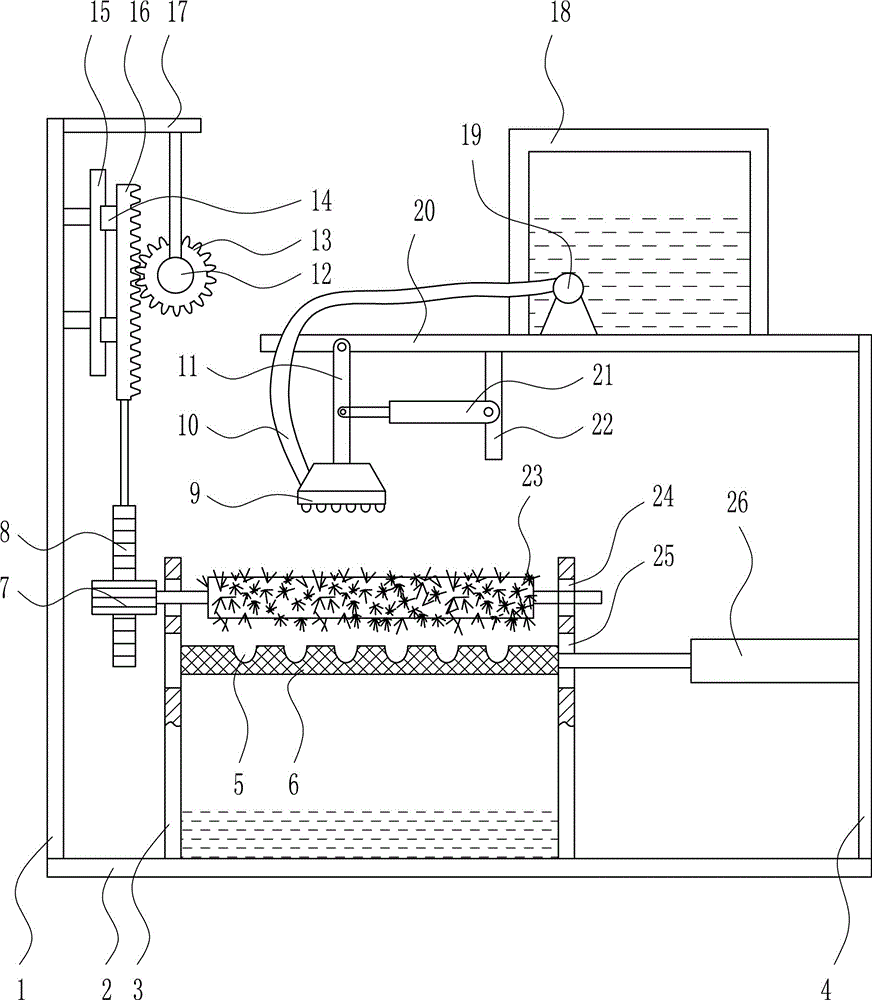 Volleyball cleaning device for sports