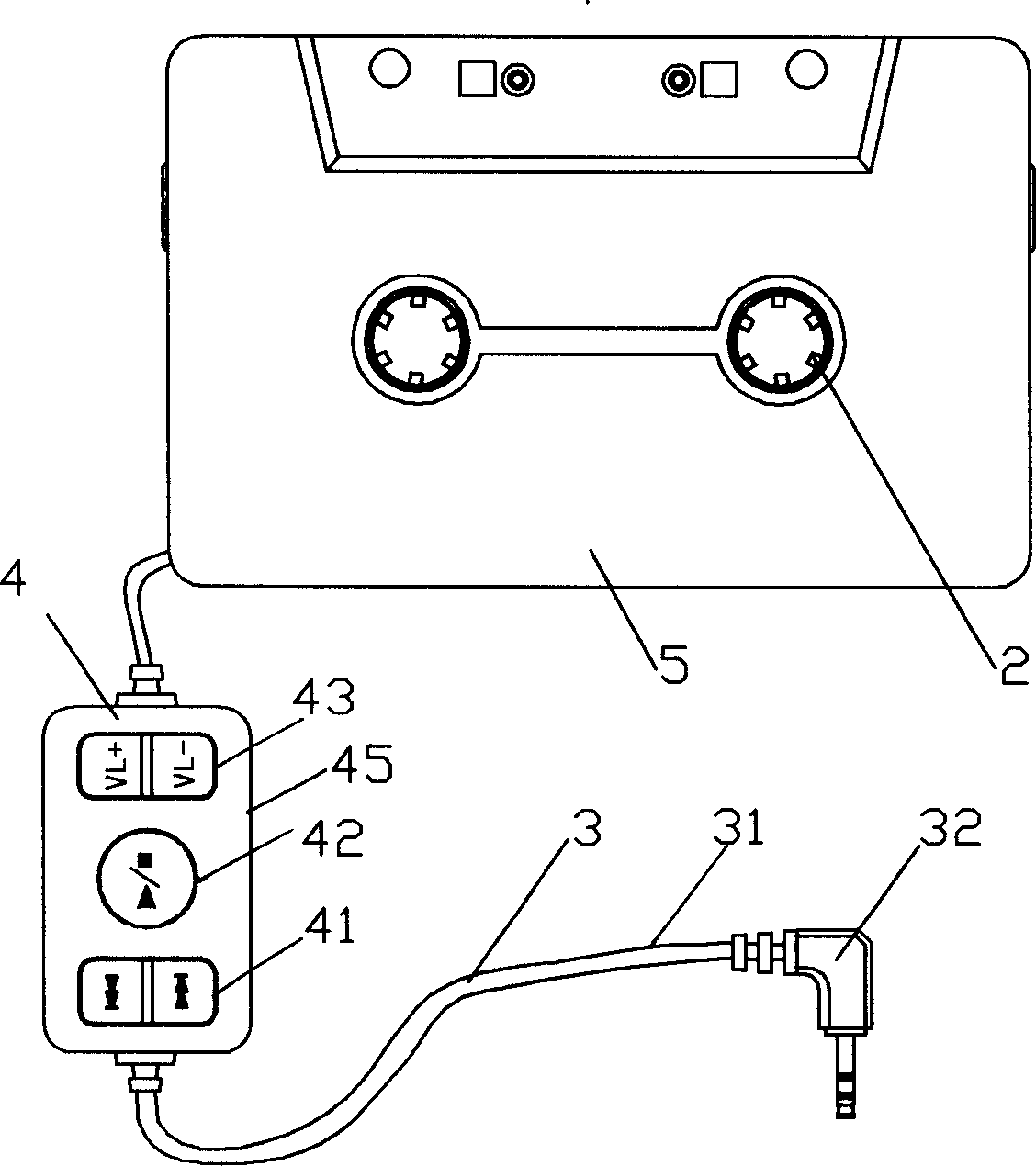 CD/MD/MP3/IPOD transducer