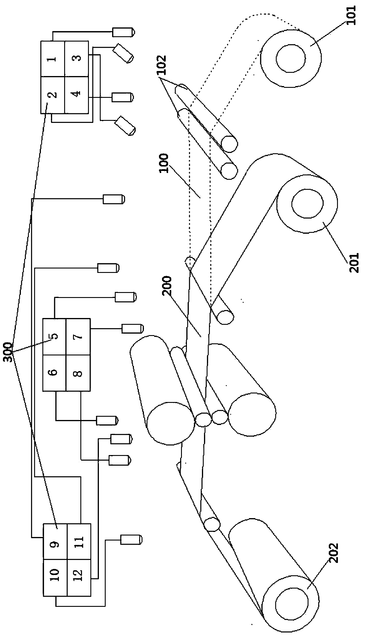 Reversible cold rolling mill remote control system and control method thereof