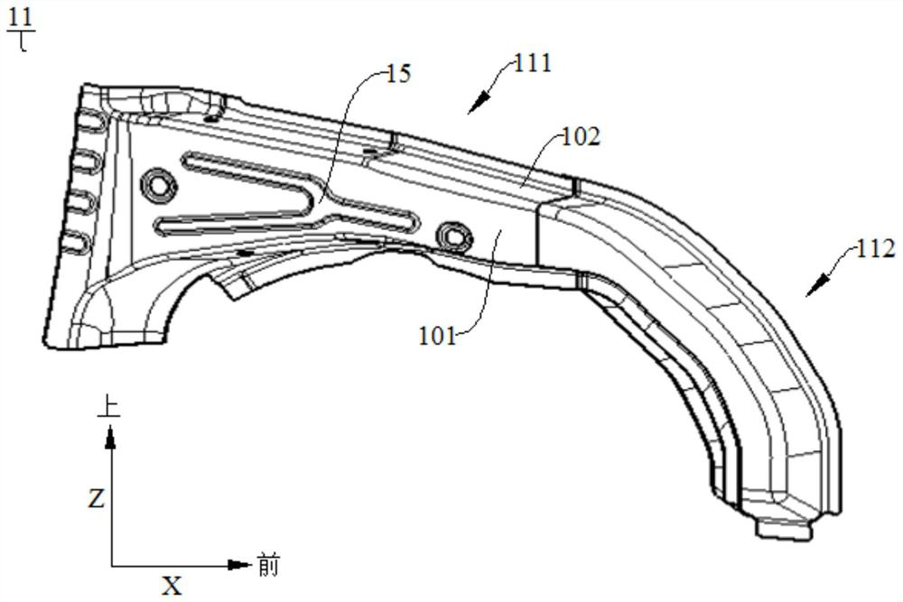 Front cabin framework assembly