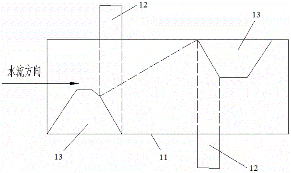 Small flow ultrasonic flow system and measuring method