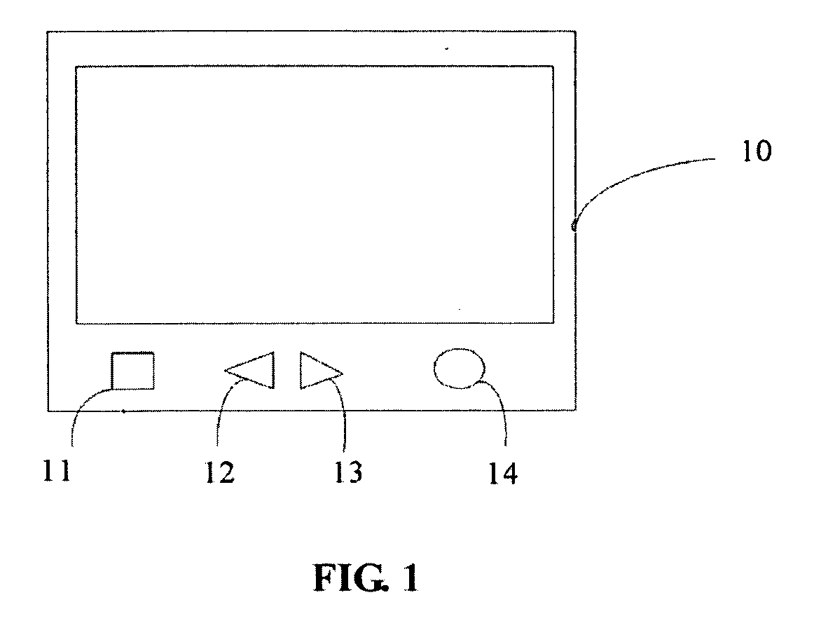 Digital photo frame with television function and method thereof