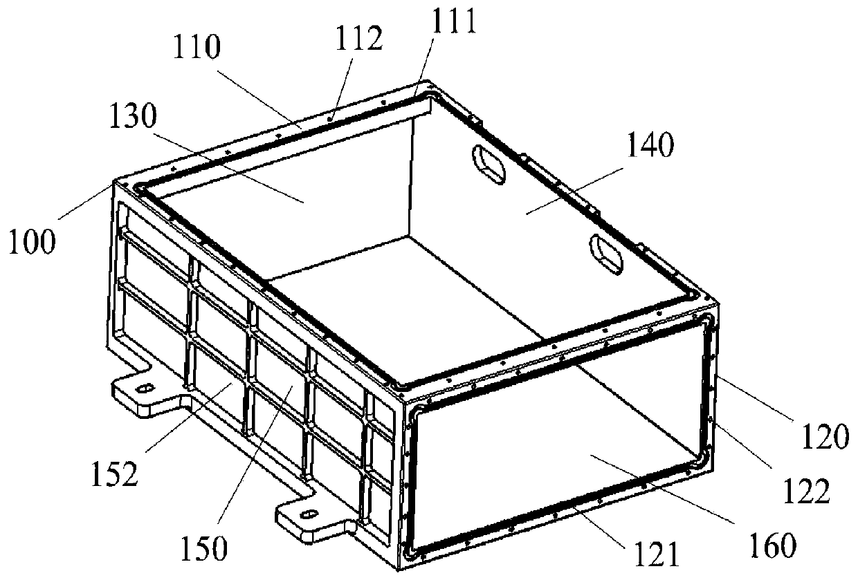 Fuel cell system, box body structure thereof and manufacturing method of box body structure