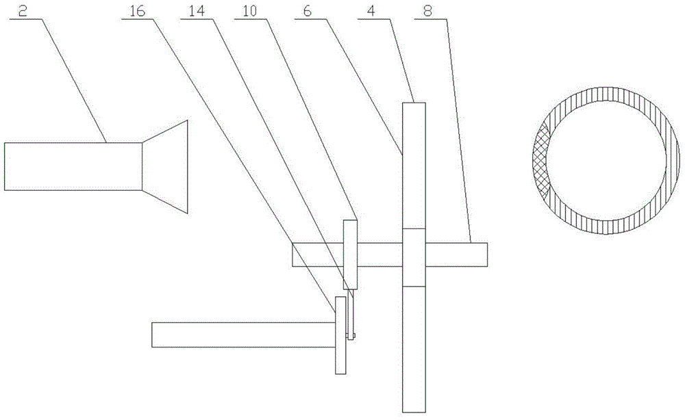 Device for analyzing fluid through optics